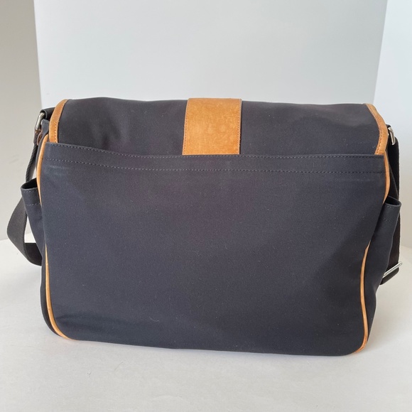 Coach Vintage Transatlantic Messenger Laptop Diaper Bag Unisex Black - Picture 3 of 16